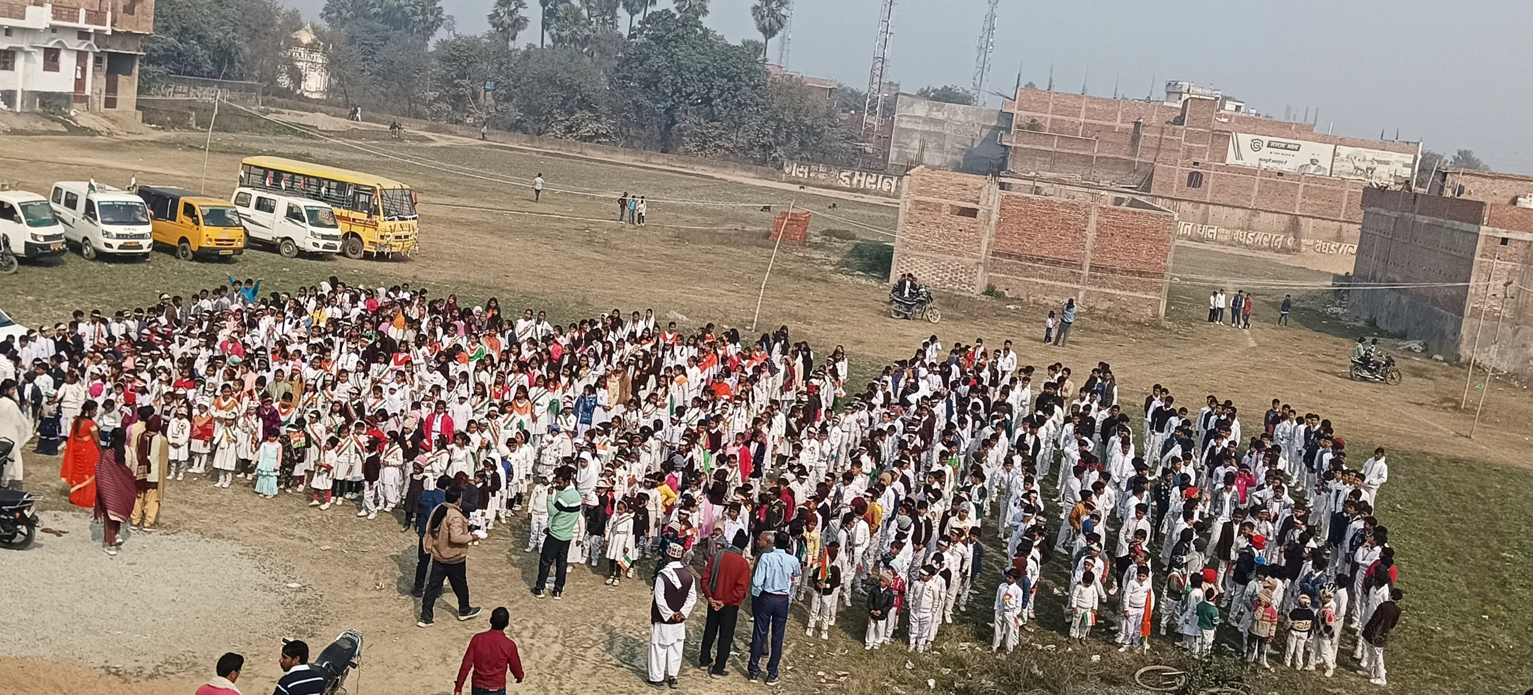 Ideal Public School campus, Hasanpura, Siwan