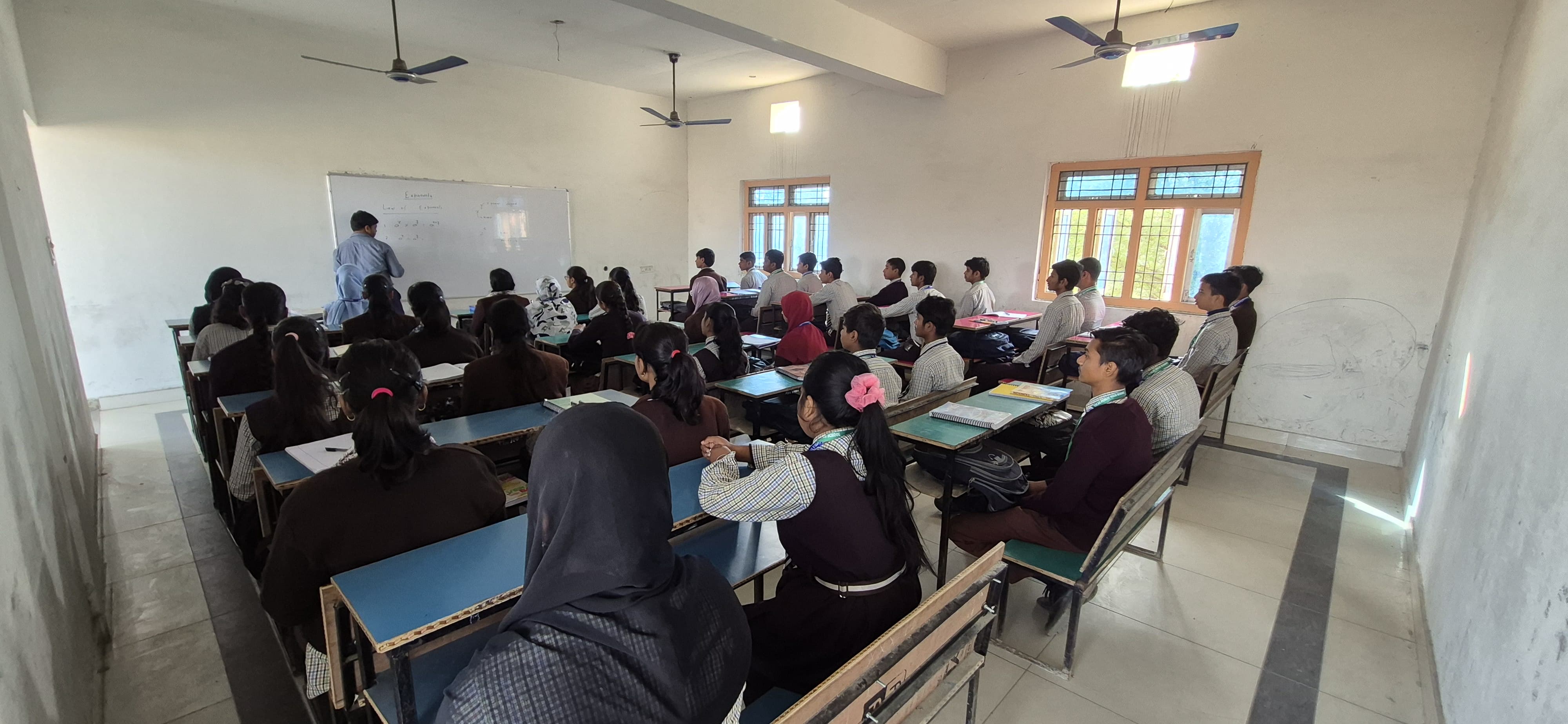 Primary (Class 1 - 5) students at Ideal Public School