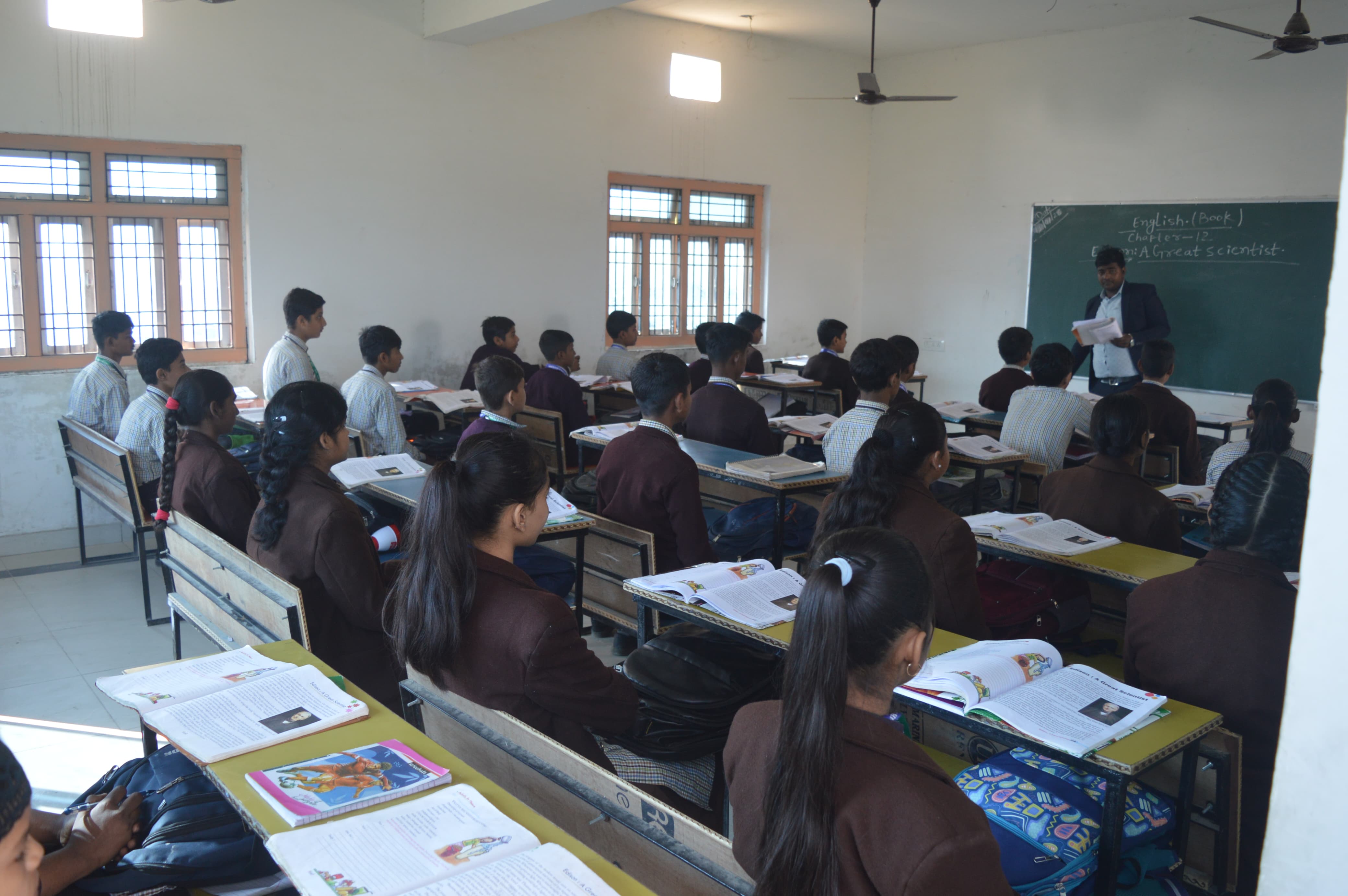 Library & Reading Room facility at Ideal Public School